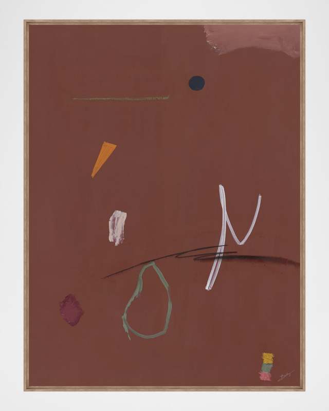 "Particles I" Framed Giclee by Bobby Berk, 31.25" x 41.25"